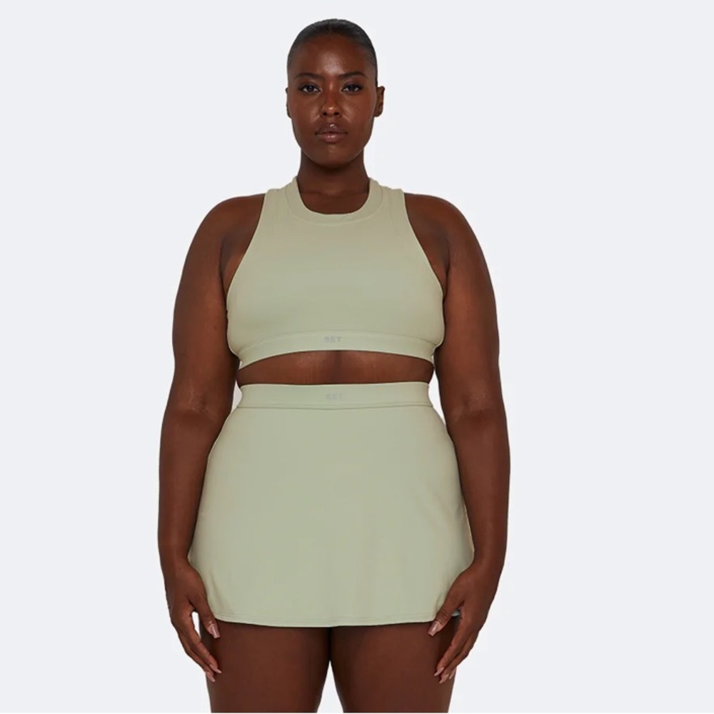 Set active VICE set: sportbody mini high neck bra & sportbody set sporty skirt